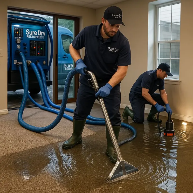 Water Extraction and Removal process in Walls, MS